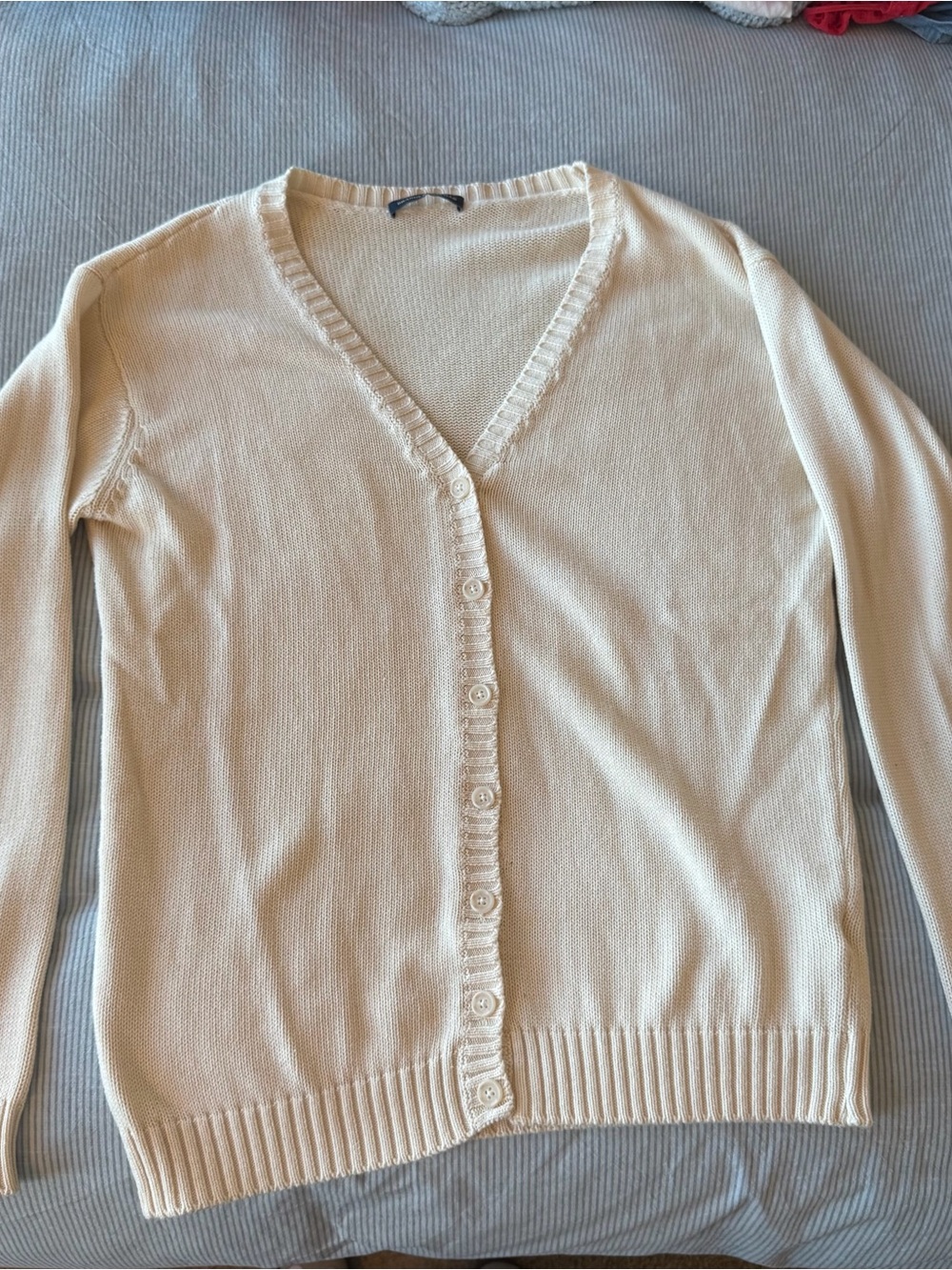 Brandy Cream Button Cardigan